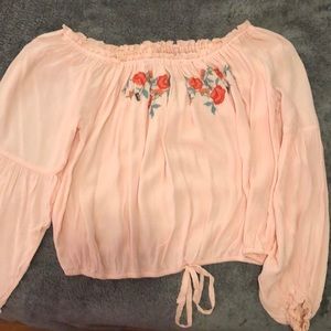 off the shoulder top